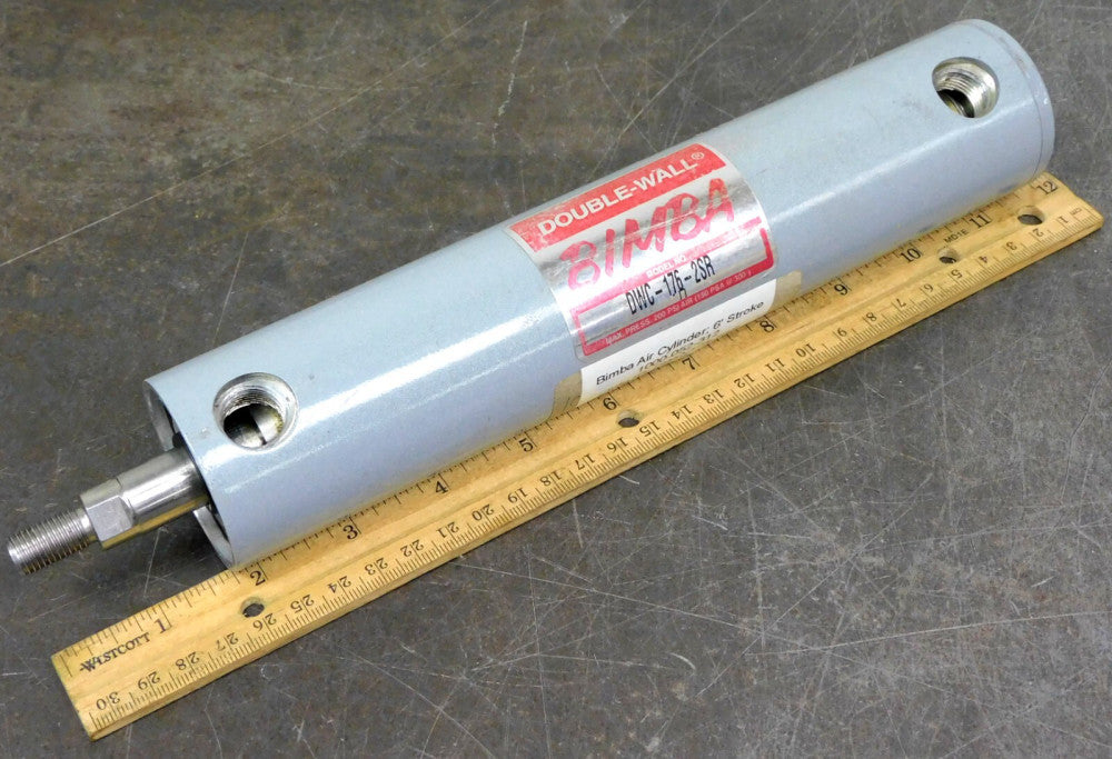 Bimba - DWC-176-2SR Pneumatic Air Cylinder 1-1/2 " Bore ,6 "Stroke