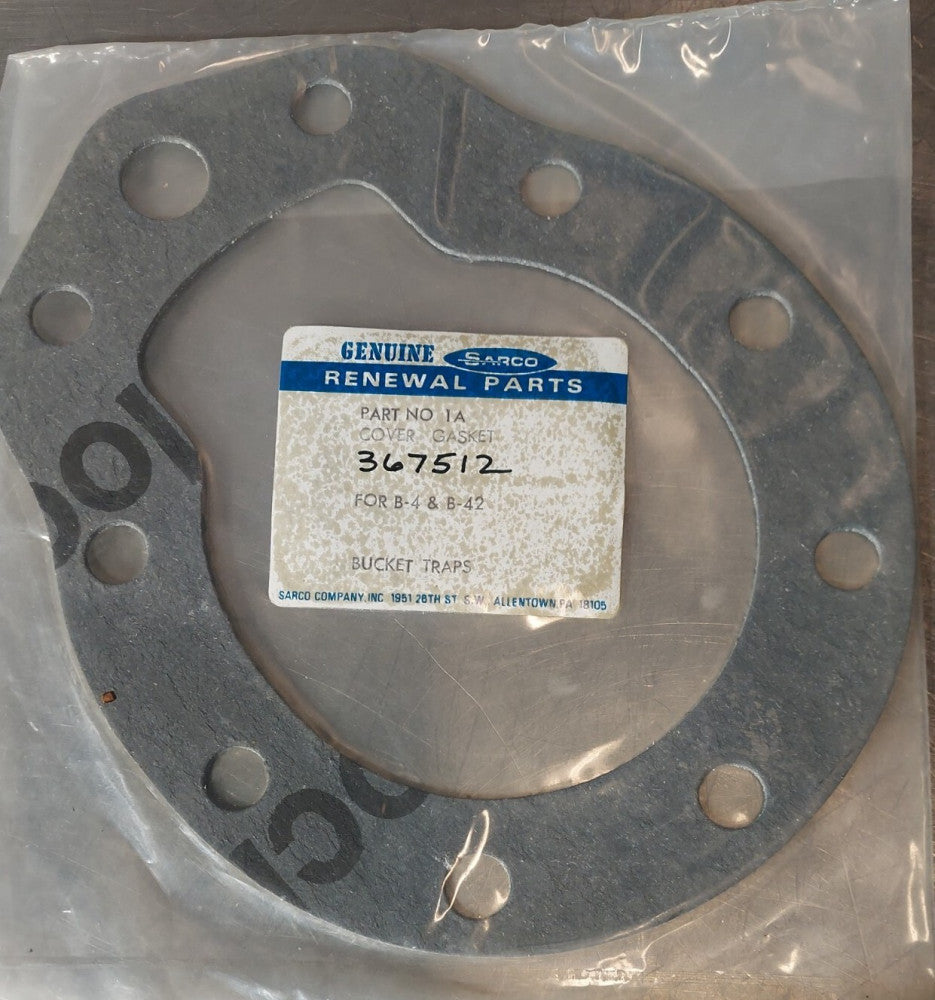SARCO 1A Cover Gasket for B-4 & B-42 Bucket Traps