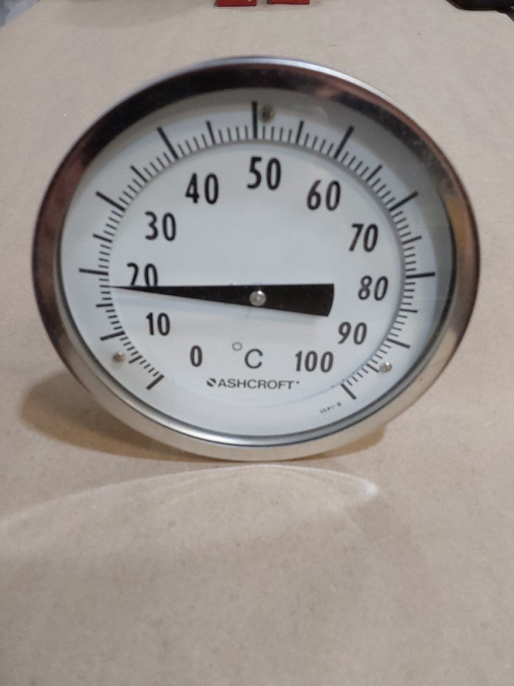 ASHCROFT 5" Bimetal Thermometer 12" Stem 7TA-35070-008