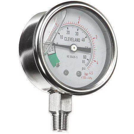 Cleveland Ke50429-5 Pressure Gauge,Fits Brand Cleveland