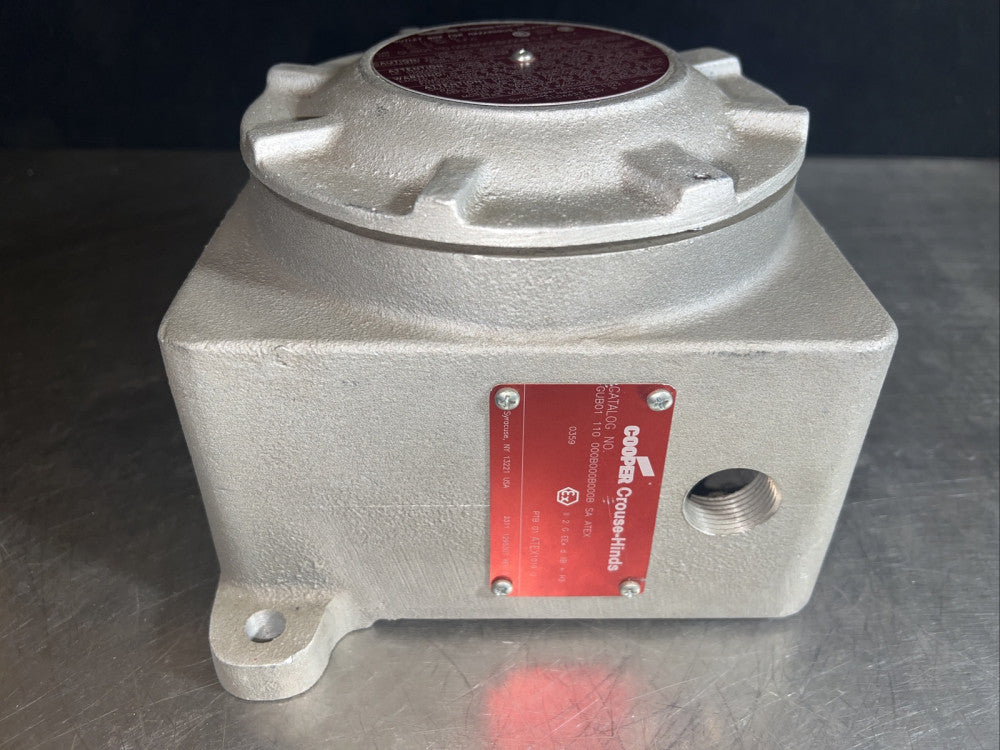 Nos Surplus EATON CORPORATION GUB01 SA ATEX Junction Box. No Original Box