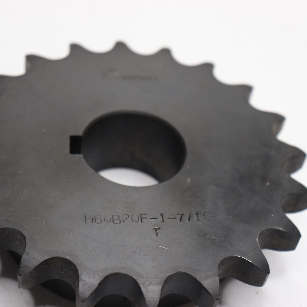 Finished Bore Sprocket 60T 1.4375" Bore 3/4" H60B20F-1-7/16