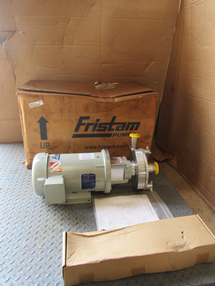 FRISTAM FPX722-140 2"x1-1/2" PUMP 5HP WASHDOWN MOTOR 208-230/460V NEW IN BOX !!