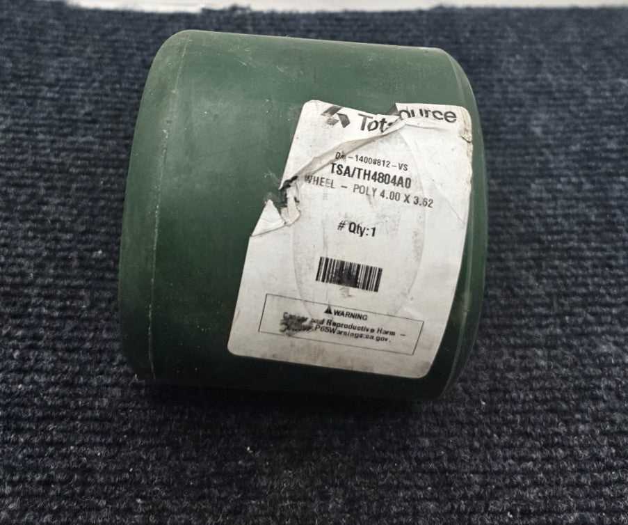 Total Source TSA/TH4804A0 D-14008812-VS 4.00 x 3.62 Poly Wheel Green
