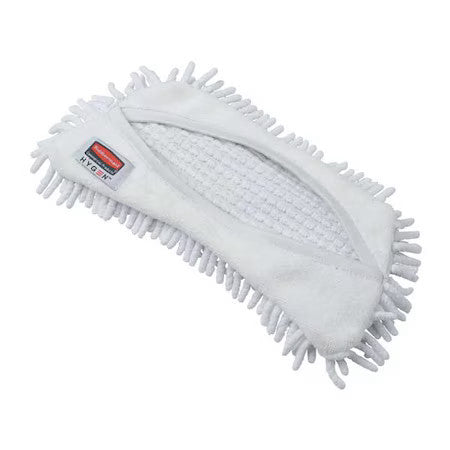 Rubbermaid Commercial Fgq86100wh00 8-7/8" Mop Pad, White, No Handle