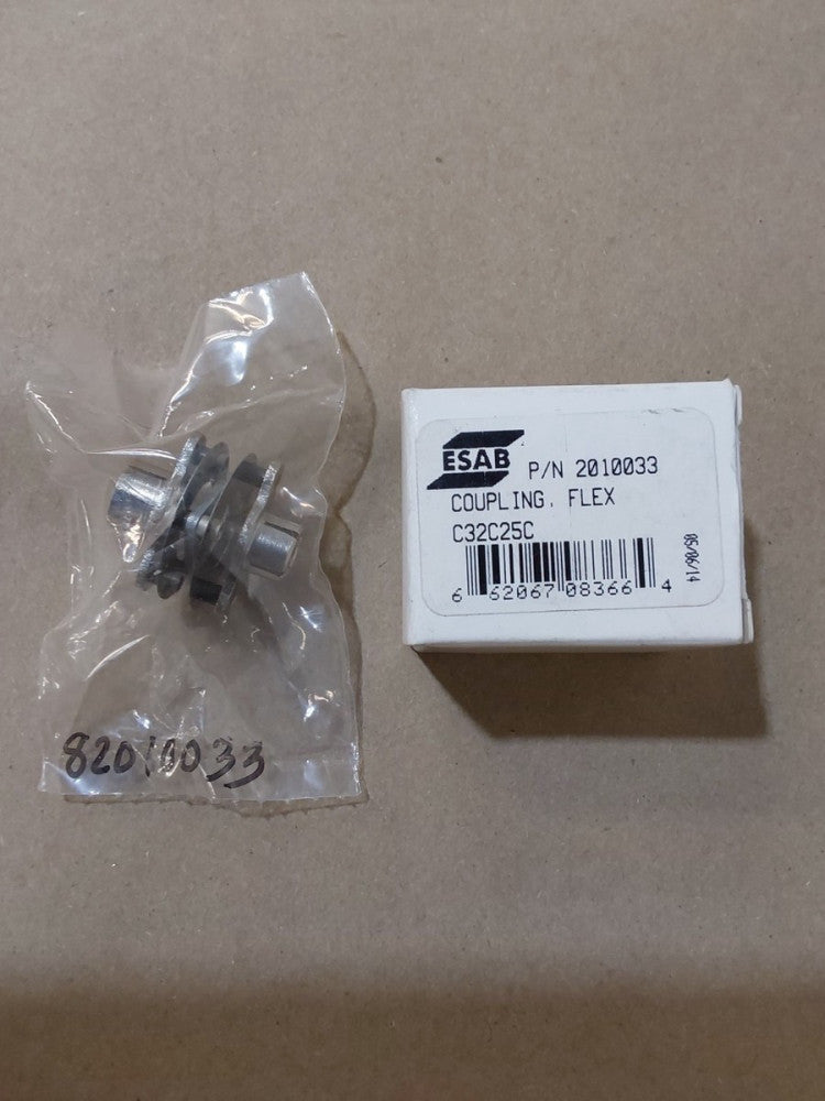 ESAB Rembrandt Flexible Coupling PN 2010033 set screw clamping