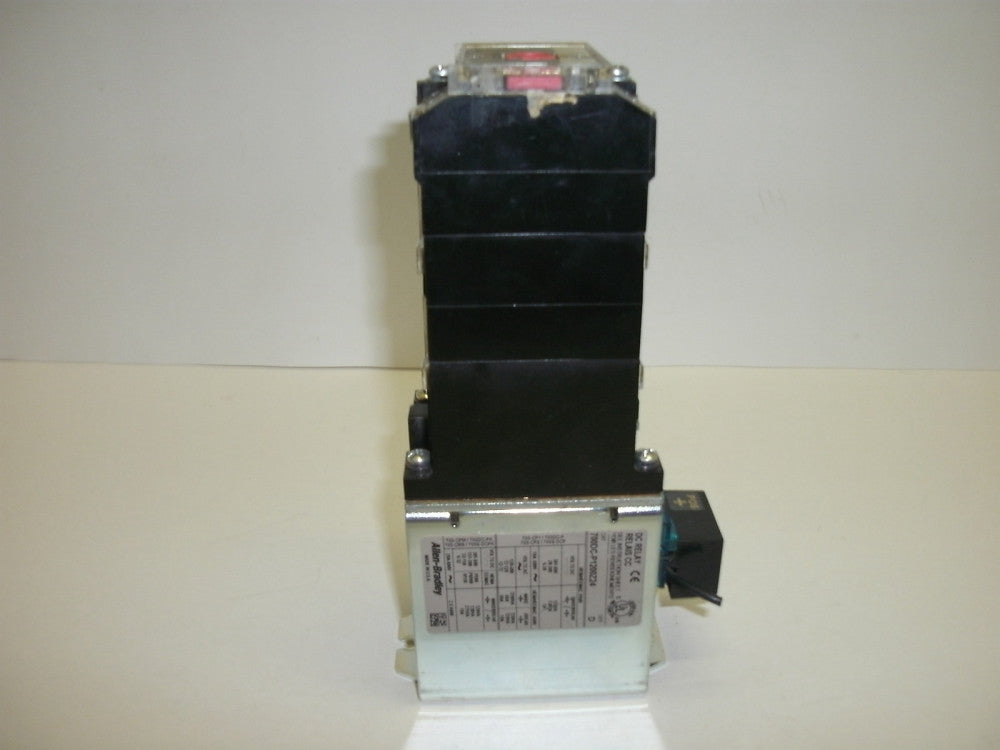 ALLEN BRADLEY 700DC-P1200Z24 SER D CONTROL RELAY 12 N.O. CONTACTS 10 AMP 24V DC