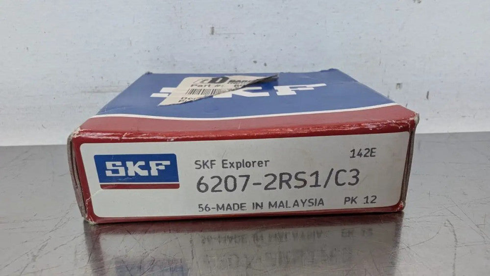 SKF 6207-2RS1/C3 Deep Groove Ball Bearing Explorer 35mm ID 72mm OD 17mm Wide