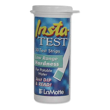 Lamotte 2981 Test Strip,Hardness,0 To 180 Ppm,Pk50