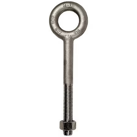 Ken Forging N2005-316Ss-4-1/2 Eye Bolt Without Shoulder, 1/2"-13, 4-1/2 In