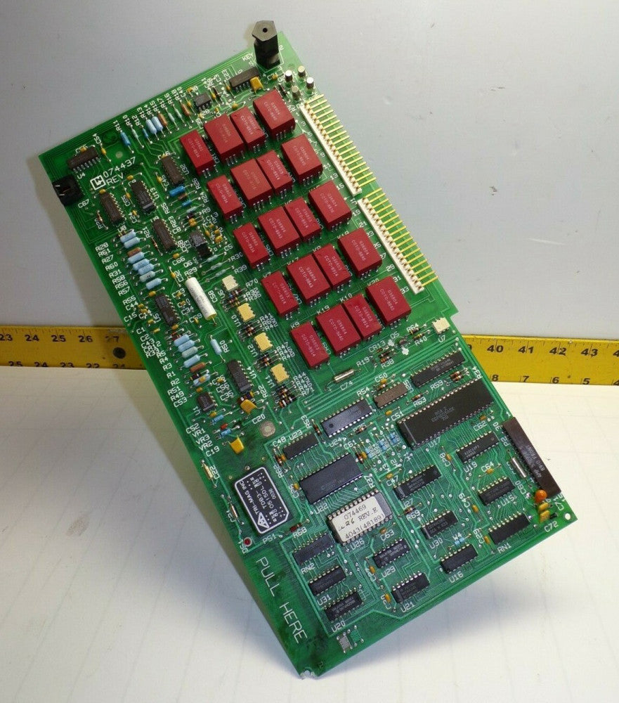 LEEDS & NORTHRUP CONTROL BOARD  074437  REVISION B3-B3