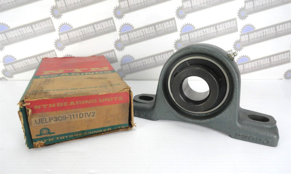 NTN - 1.6875" Bore UELP309-111D1 Pillow Block Bearing, Fixed, Heavy Duty (NEW)