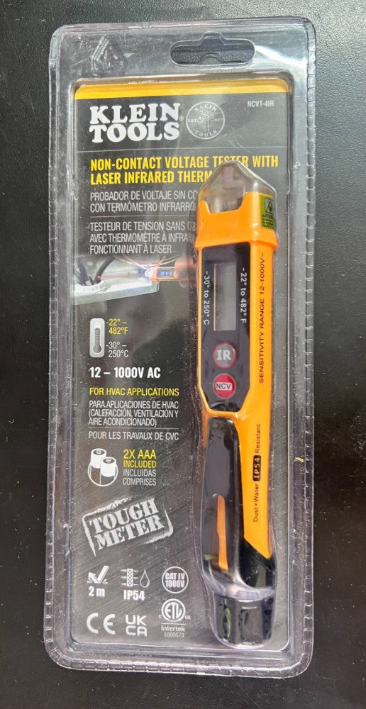 Klein Tools NCVT-4IR Non-Contact Voltage Tester w/Infrared Thermometer