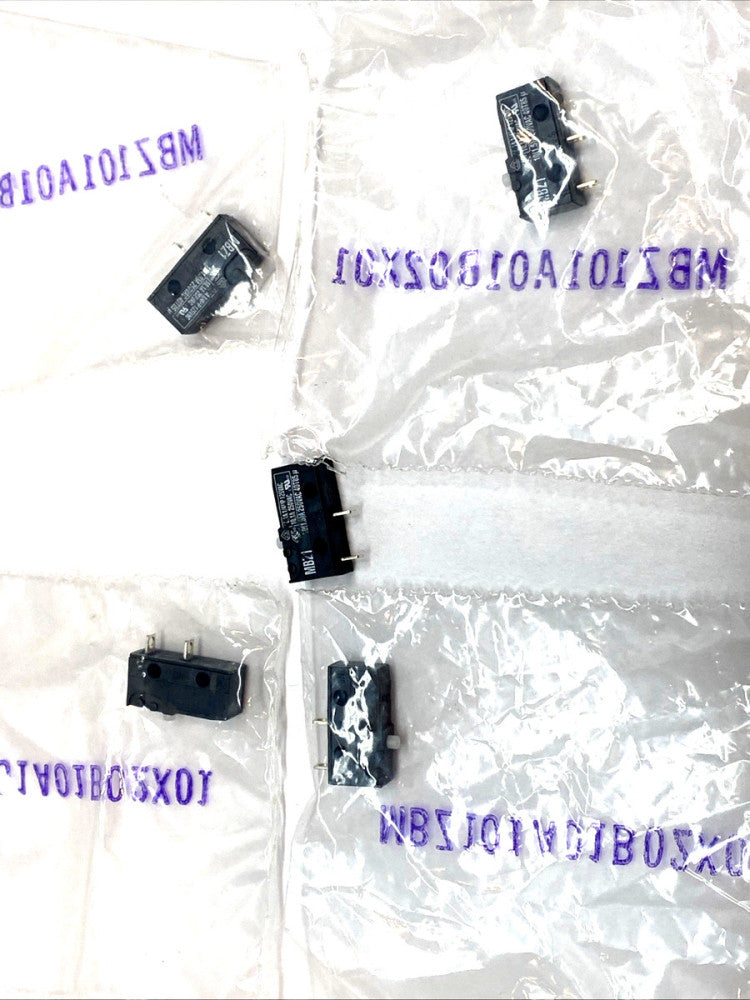 APEM MBZ101A01B02X01 Snap Action Micro Switch LOT OF 5