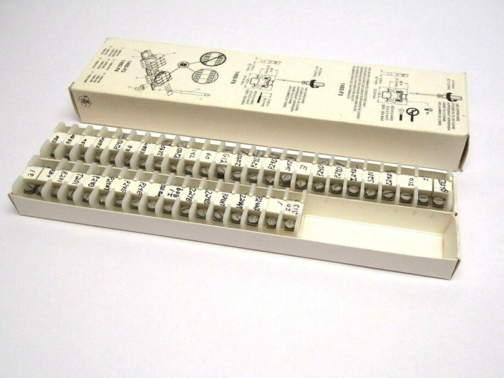 Allen Bradley 1492-F3 Ser B Terminal Block Style F LOT OF 42