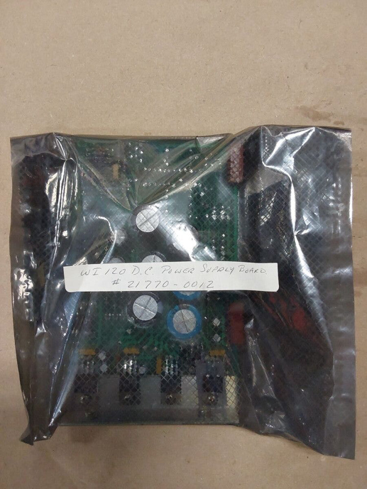 WEIGHTRONIX D21770- CPU BOARD 21770-0012 WI-120V B05