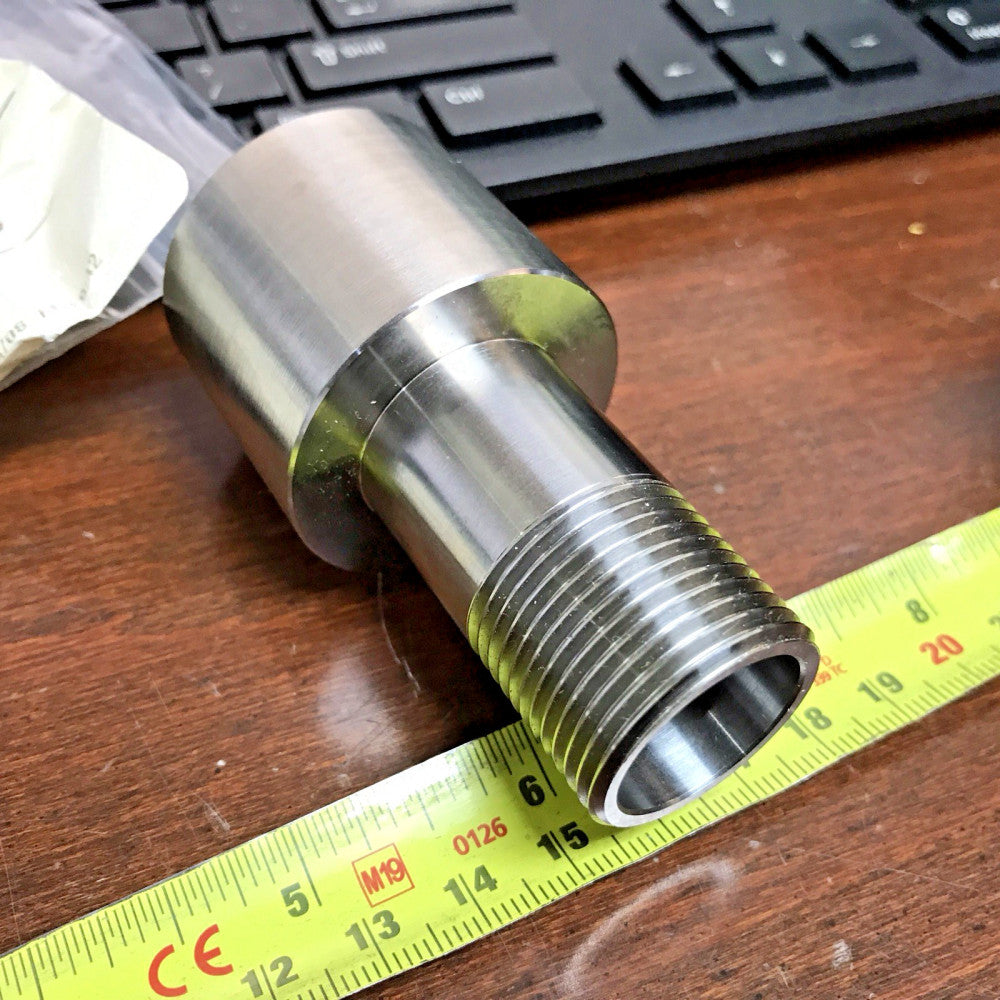 Stainless Steel Reducer Fitting from 1"FNPT to 3/4"MNPT