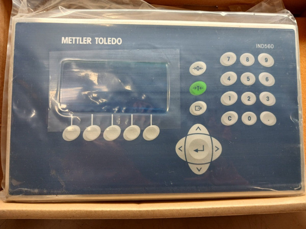 NEW METTLER TOLEDO HARSH ENVIROMENT KEYPAD & FRONT PANEL ASSEMBLY  72214555