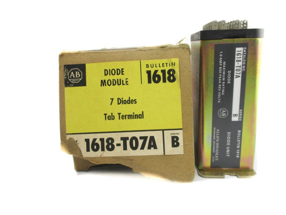 ALLEN BRADLEY 1618-T07A SER. B (BR/YL) NSMP