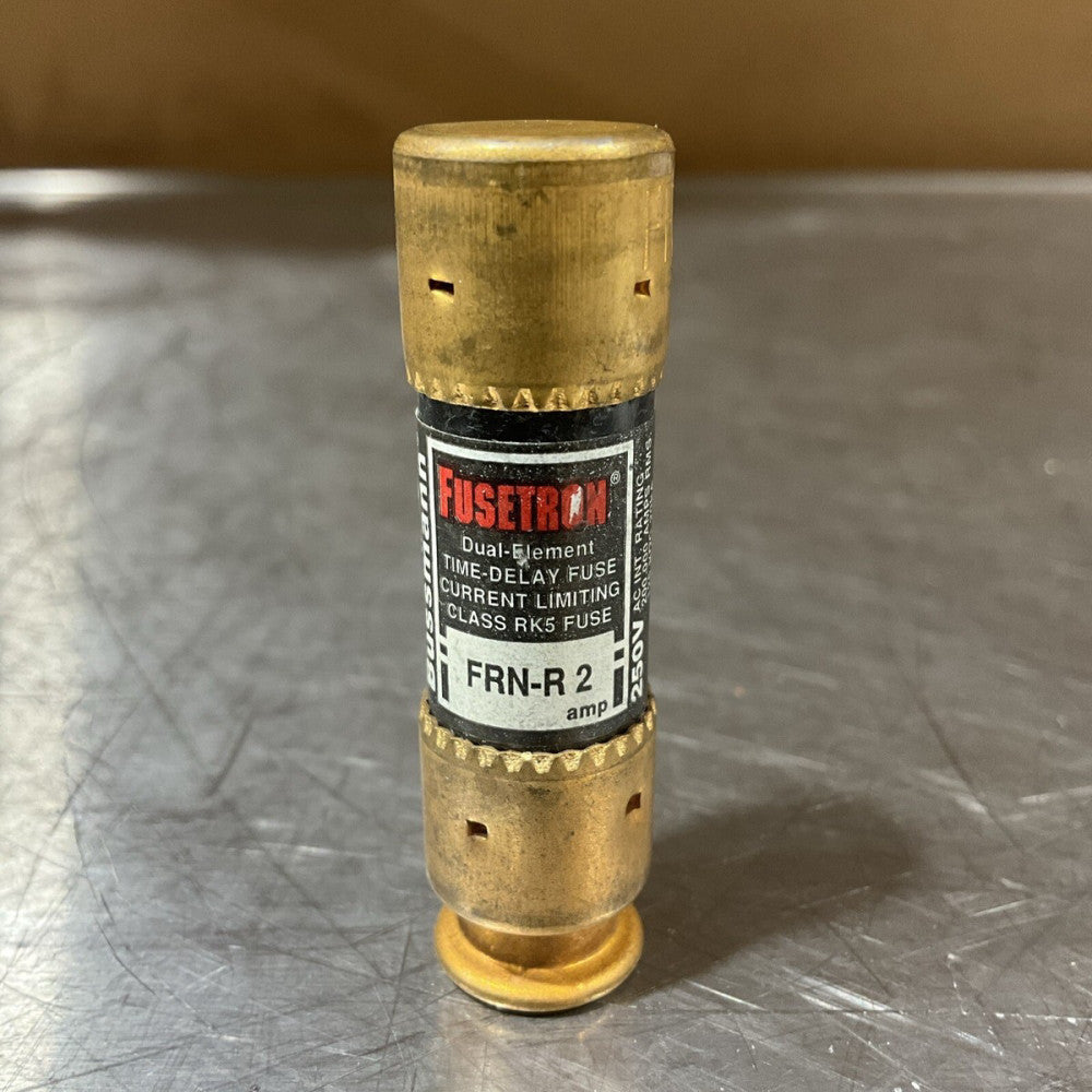 Fusetron FRN-R 2, Dual Element, Time Delay Class RK5 Fuse, 250V 50A, NOS