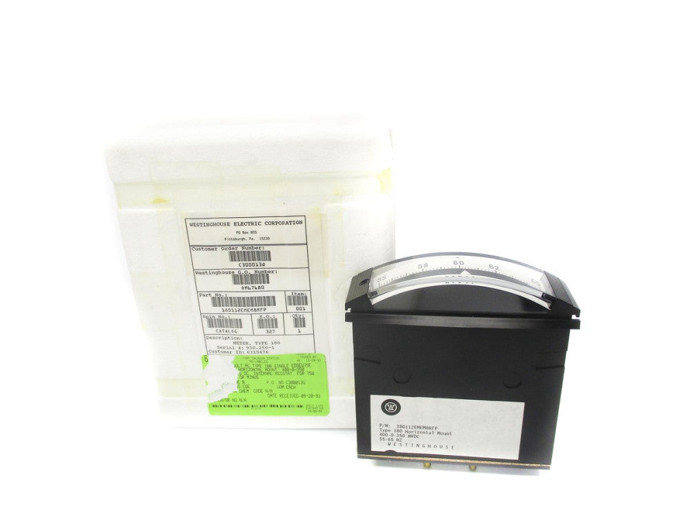 WESTINGHOUSE 180112EMEM8RFP TYPE 180 NSMP