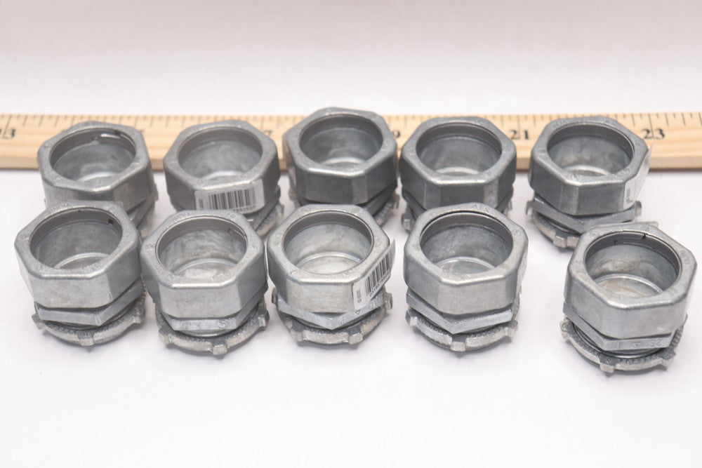 (10-Pk) Pro Connex Compression Connector Emt 1" 02-55252