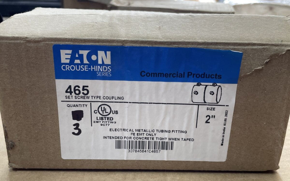 1 BOX OF 3 EATON CORPORATION 465 / 465 (NEW IN BOX)