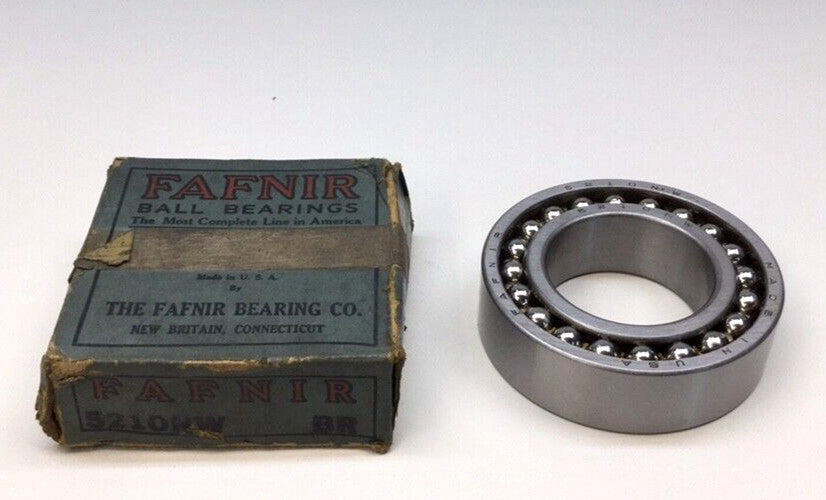 Fafnir 5210NW Angular Contact Ball Bearing Double Row 50 ID X 90 OD X 1.1875in