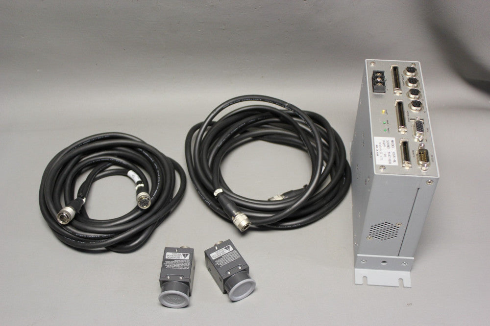 UNUSED NISHIDA MACHINE VISION AUTO ALIGNMENT SYSTEM WITH FLOVEL CAMERAS CSA1-NL