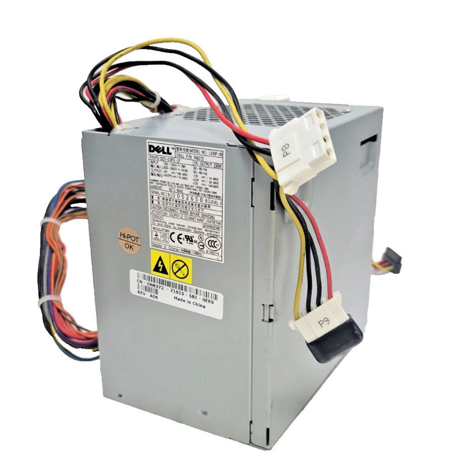 DELL  POWER SUPPLY MODEL: L230P-00, N8372