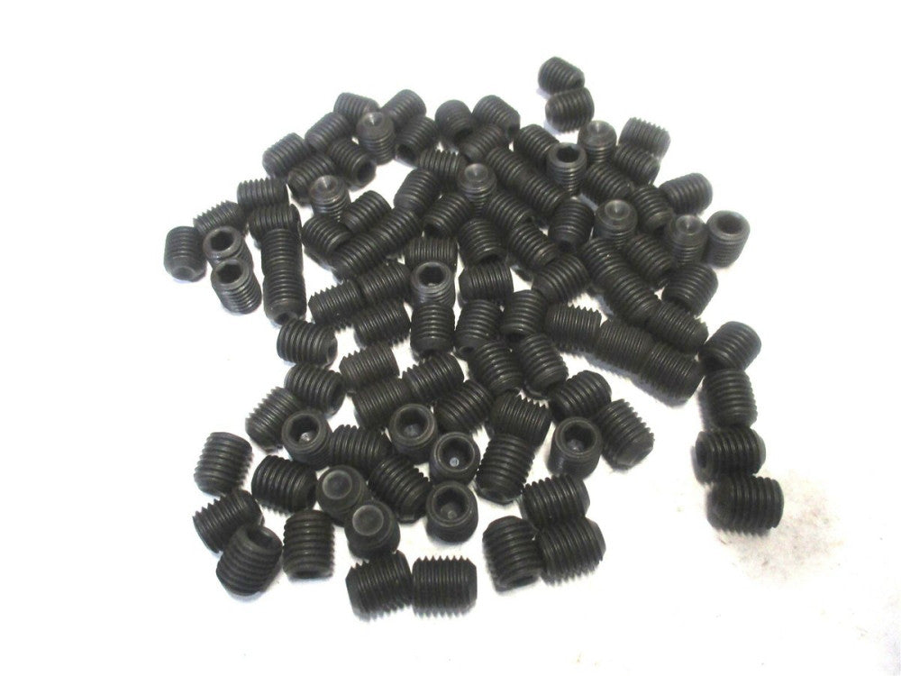 Brighton (101409) 5/16-24 UNF 3/8 OAL 5/32 Hex Cup Point Set Screw - Lot of 100