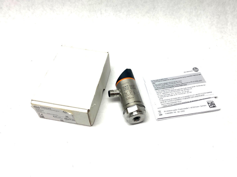Ifm PN2293 Pressure Sensor w/ Digital Display PN-025-REN14-MFRKG/US/ /V