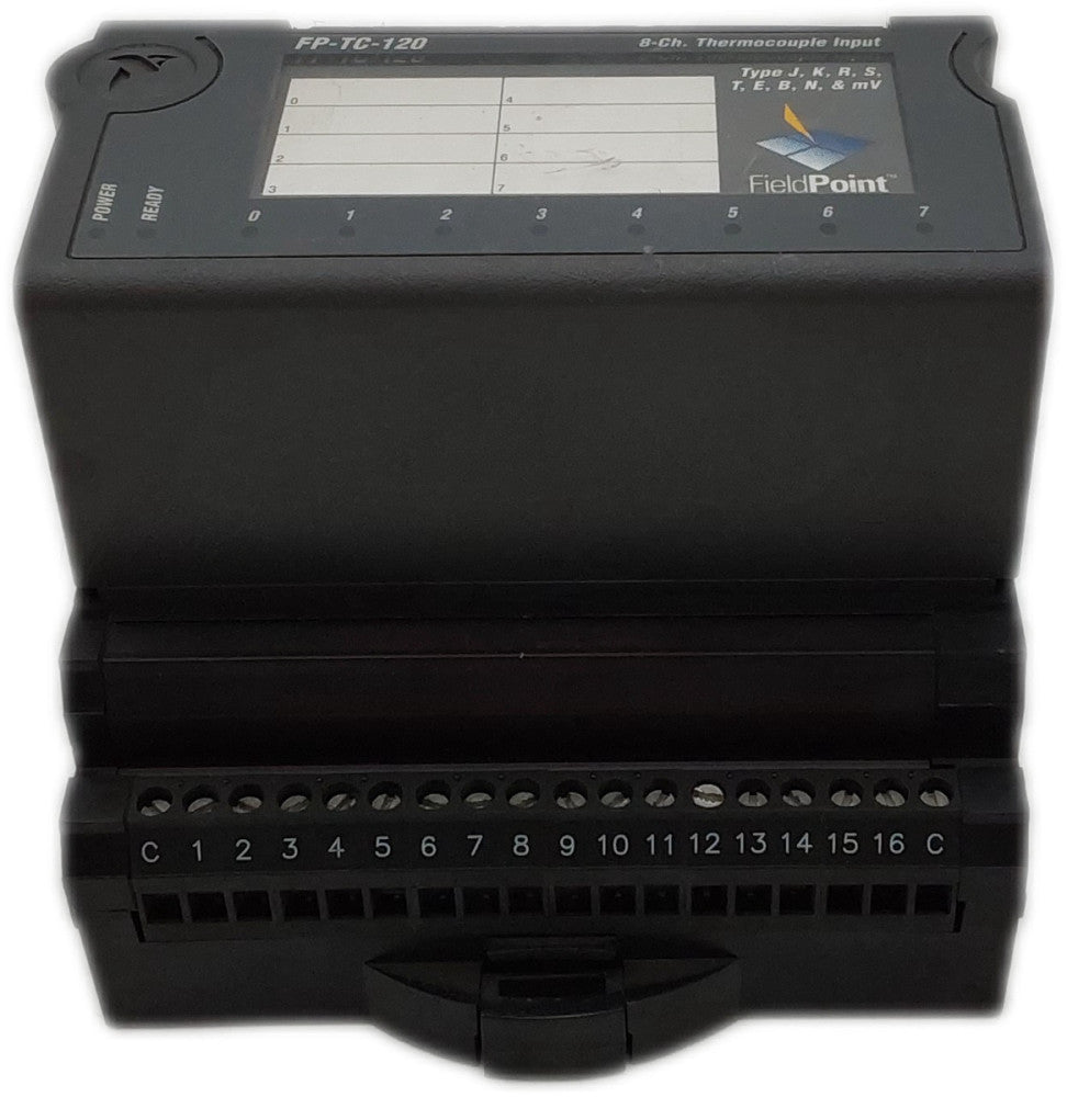 NI FieldPoint FP-TC-120 8-CH Thermocouple Input w/FP-TB-3