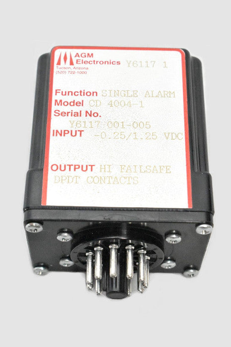 AGM Electronics CD 4004-1 Single Alarm -0.25/1.25 VDC