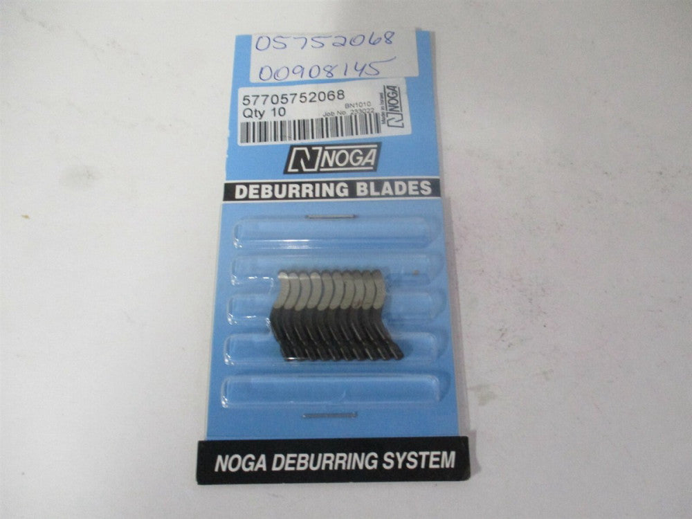 Noga (BN1010) N1 RH High Speed Steel Deburring Swivel Blade - Pack of 10 