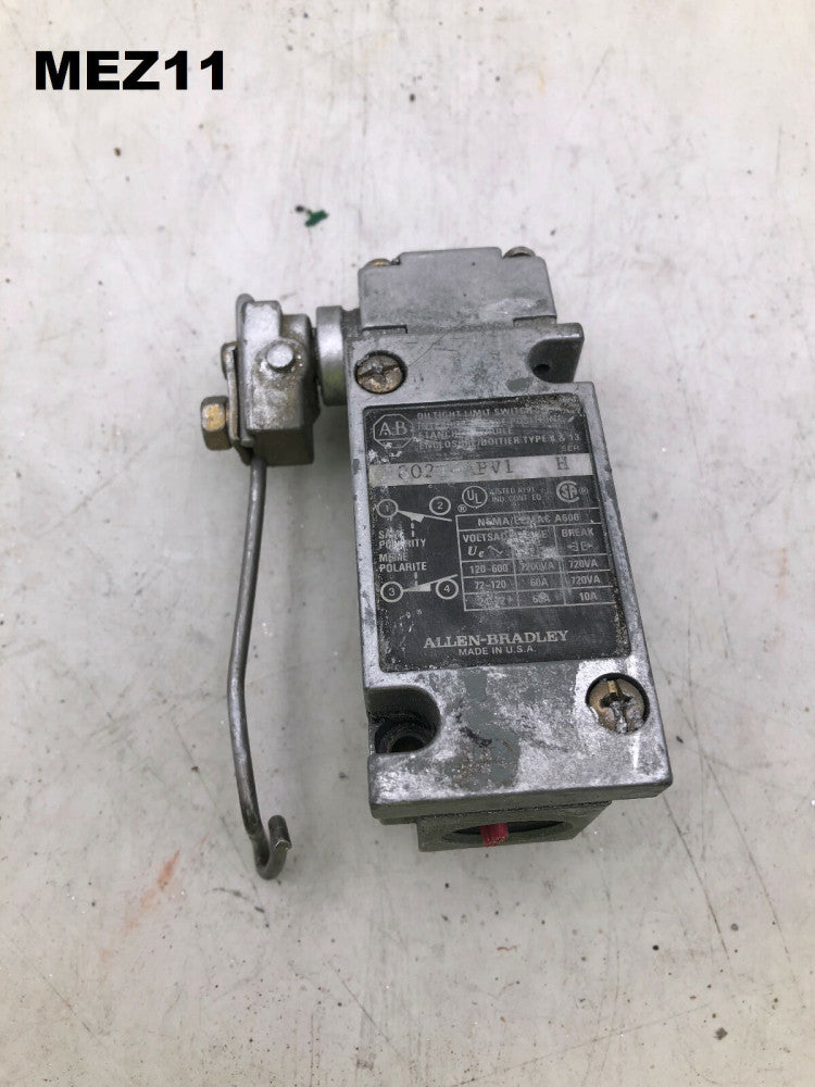 Allen-Bradley 802-APV1 Series H Oiltight Limit Switch 24-72/120-600V