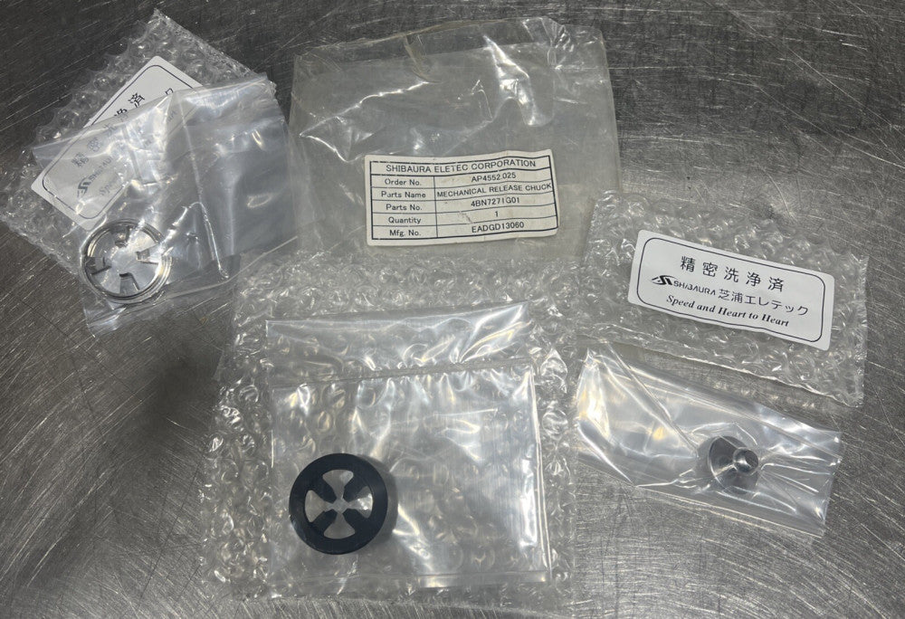 Subaura Electric Corp 4BN7271G01 Mechanical Release Chuck Nos Surplus