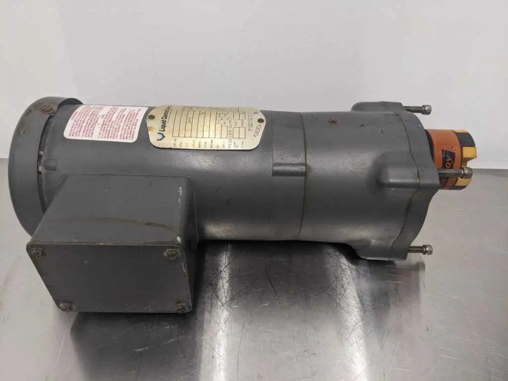 Baldor PSLH-1 Gearmotor 0.5HP 30:1 57.5 rpm 484 in lbs 1725, 57.5 RPM Liquid Con