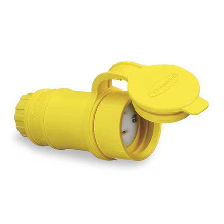 Hubbell Wiring Device-Kellems Hbl15w33 Watertight Straight Blade Connector,