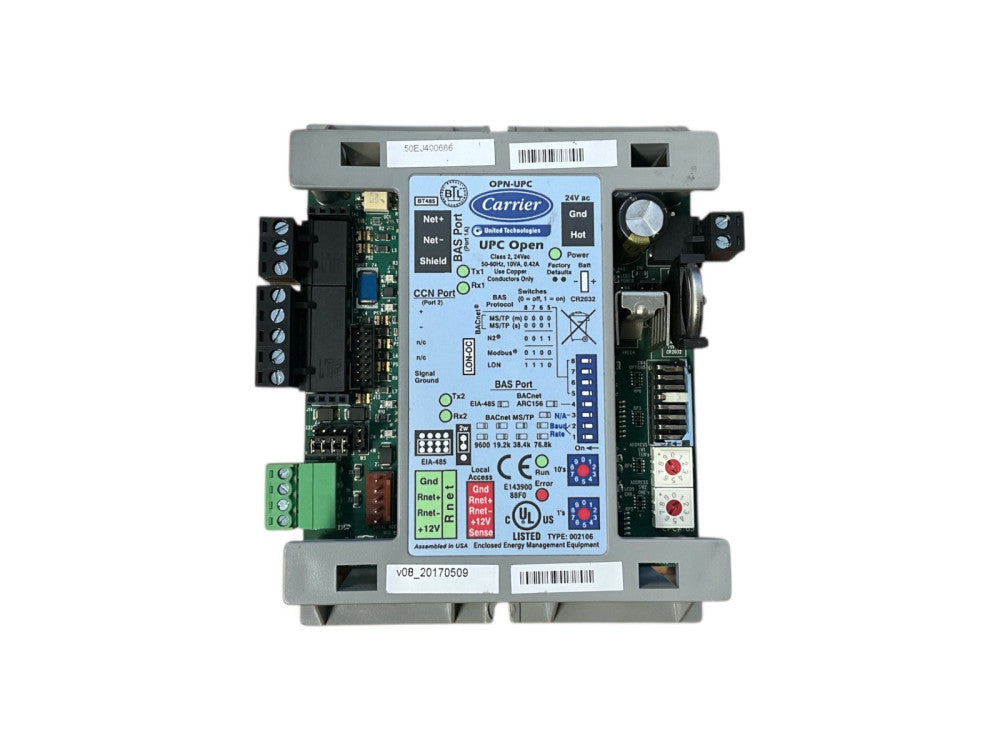 Carrier OPN-UPC Universal Protocol Converter BACnet CCN Controller Module