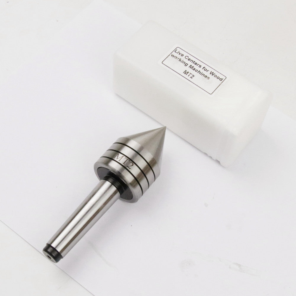 MT2 Live Center Morse Taper Triple Bearing Tailstock Center For CNC Lathe Tool