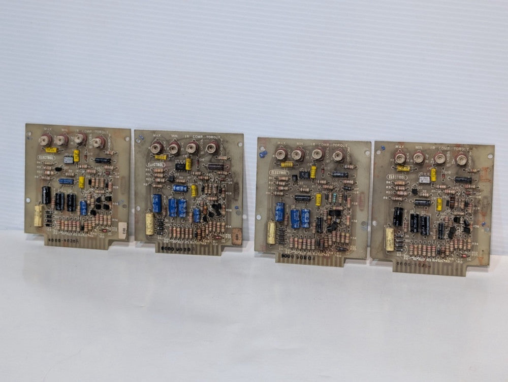 Lot of 4: Electrol 9000-9020A PCB Circuit Boards
