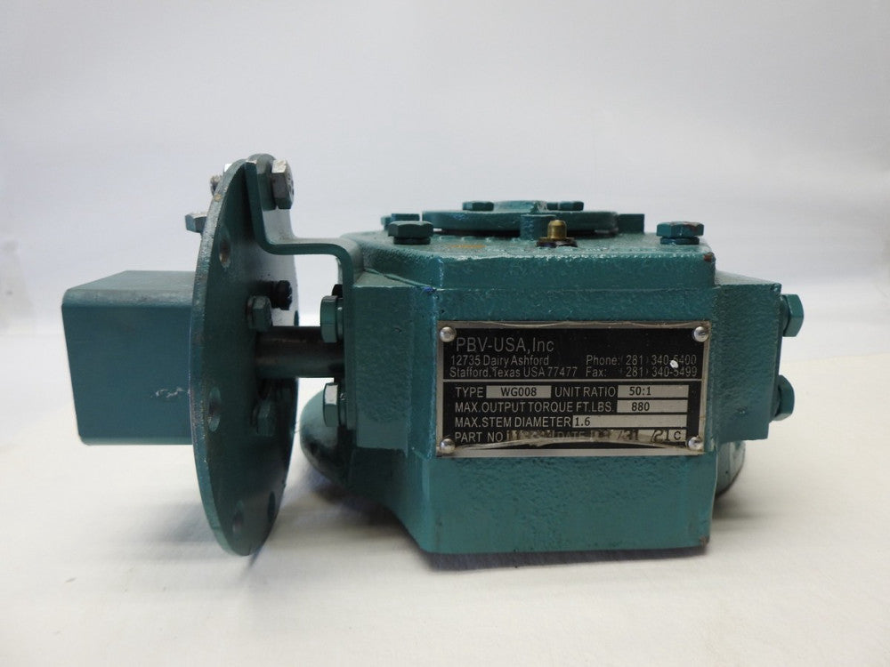 PBV-USA WG008 (RATIO: 50:1) 880 FT. LBS 1.6 Diameter 113394