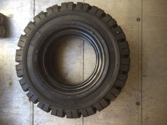 5.00-8 (3.00 Rim) Camso RES 550 Solid Pneumatic Black 9.318.15549 (NEW)