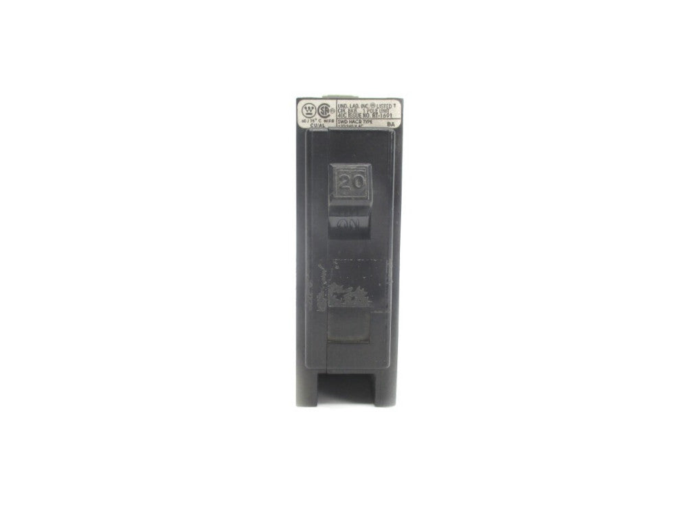 WESTINGHOUSE BA120 120/240VAC 20A NSNP