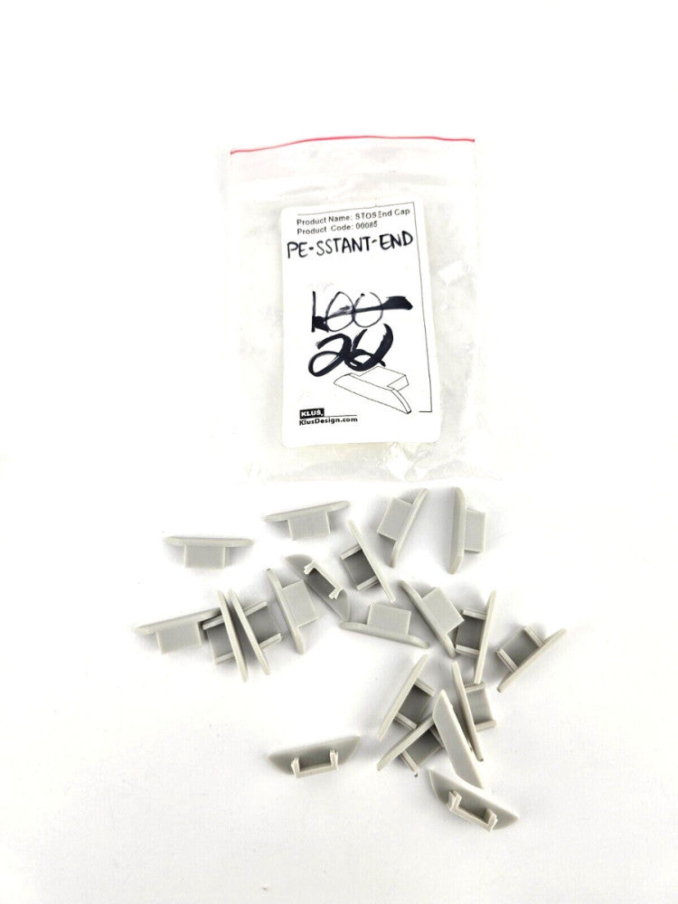 20pcs American Lighting PE-SSTANT-END Extrusion End Caps