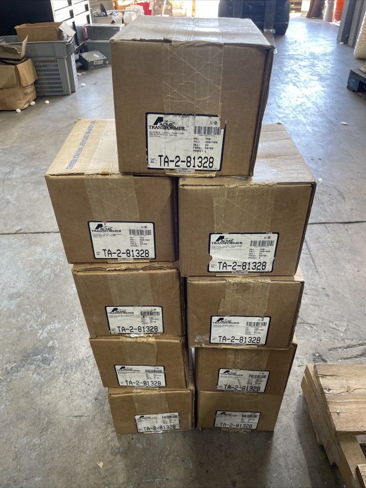 1- Acme Industrial Control Transformer TA-2-81328 750VA PRIM 208/480 SEC 24 1PH