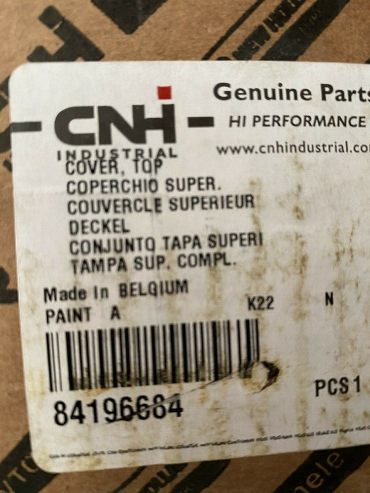BRAND NEW GENUINE 84196684 CNHI TRANSITION CHUTE TOP COVER