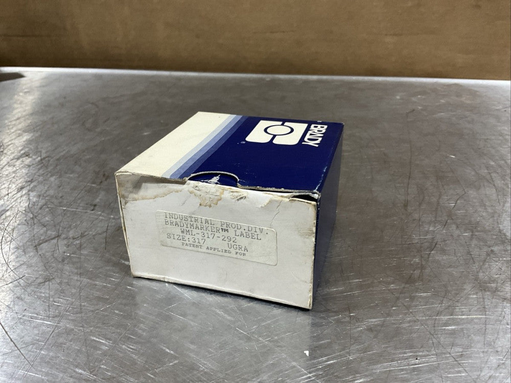 BRADYMARKER WML-317-292 Wire Marking Labels NOS SURPLUS