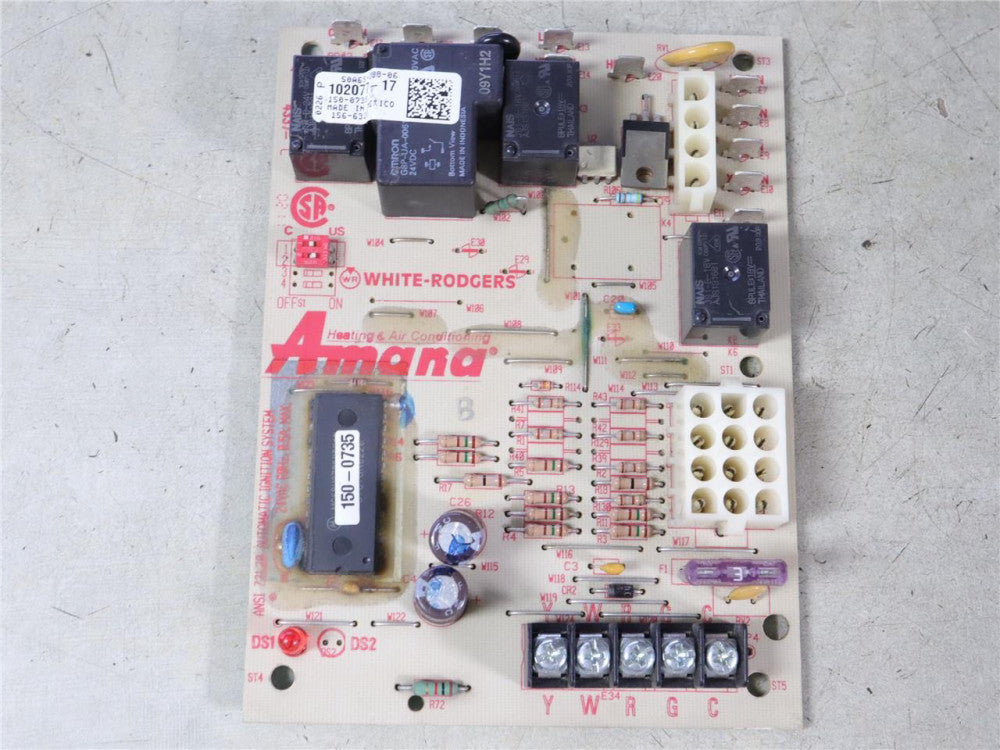 White Rodgers 102077-17 Furnace Control Circuit Board AMANA 50A65-288-06